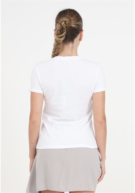 White jersey T-shirt with body morph print ELISABETTA FRANCHI | MA00741E2177